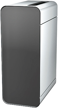 Schreibtisch-Aktenvernichter AL1 DUNKELGRAU