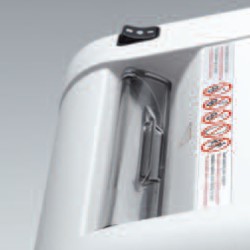 Schreibtisch-Aktenvernichter IDEAL 2220 - Sicherheitsklappe