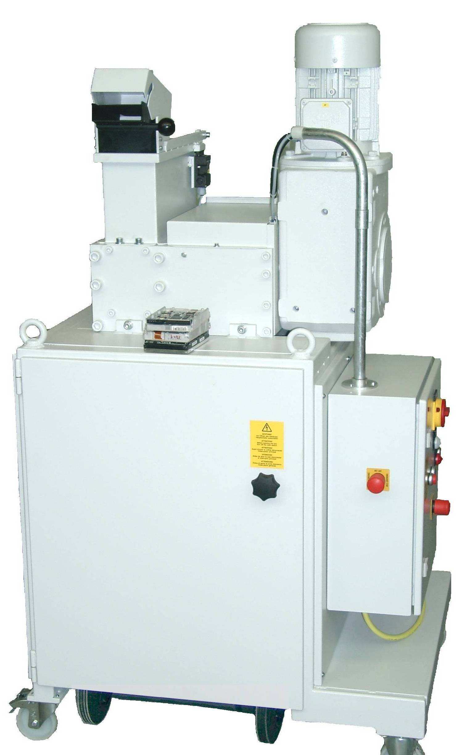 Festplatten-Zerkleinerungsanlage Typ JBF 12/35