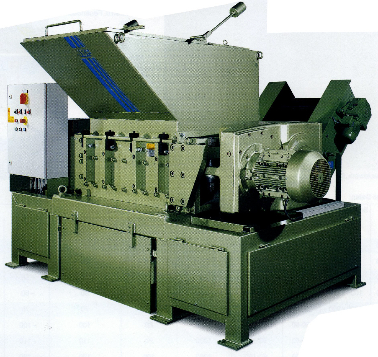 JBF100/80 - 2x15 kW mit Abf&ouml;rderband